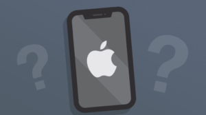 Opravte iPhone prilepený na logu Apple