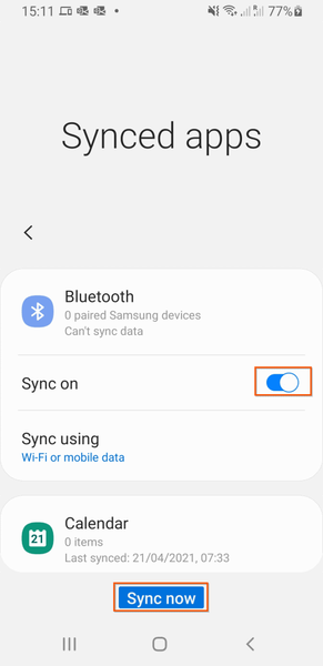 Funkcie a výhody Samsung Cloud – synchronizované aplikácie