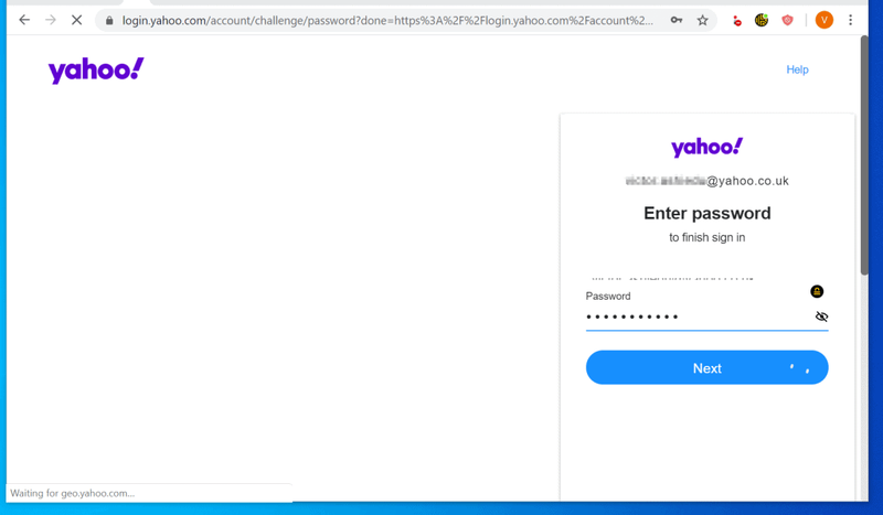 Ako zmeniť heslo Yahoo Mail z počítača