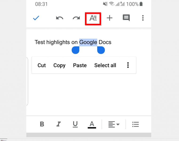   Cómo marcar en Google Docs desde las aplicaciones de Android o iOS Google Docs