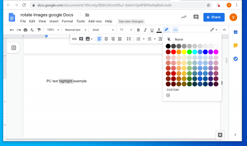  Aquí se explica cómo marcar Google Docs desde una PC o Mac