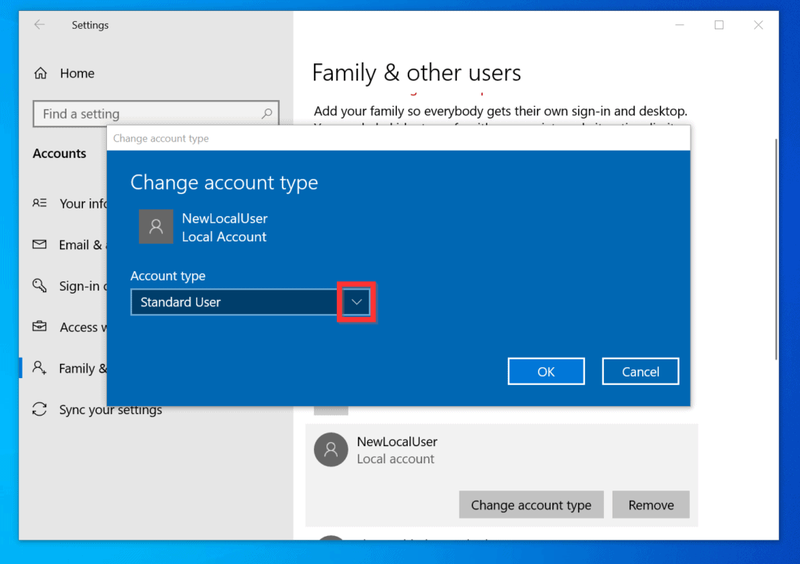 Windows 설정을 통해 Windows 10에서 관리자 권한을 얻는 방법