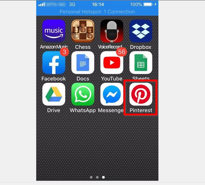 Com tancar la sessió de l'aplicació Pinterest per a iPhone o iPad