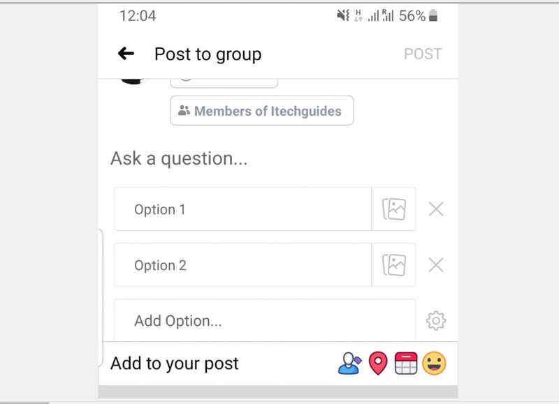 Com crear una enquesta al grup de Facebook des de l'aplicació per a iPhone