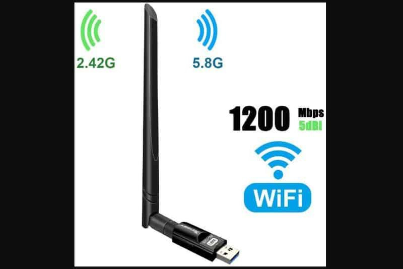 Najlepší USB WiFi adaptér: TECHKEY USB 3.0 WiFi adaptér
