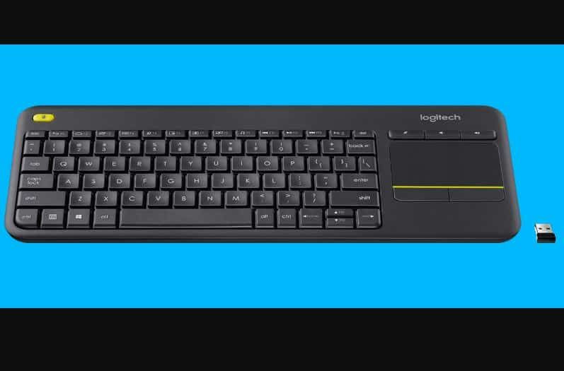 Millor teclat Logitech: Teclat tàctil sense fil Logitech K400