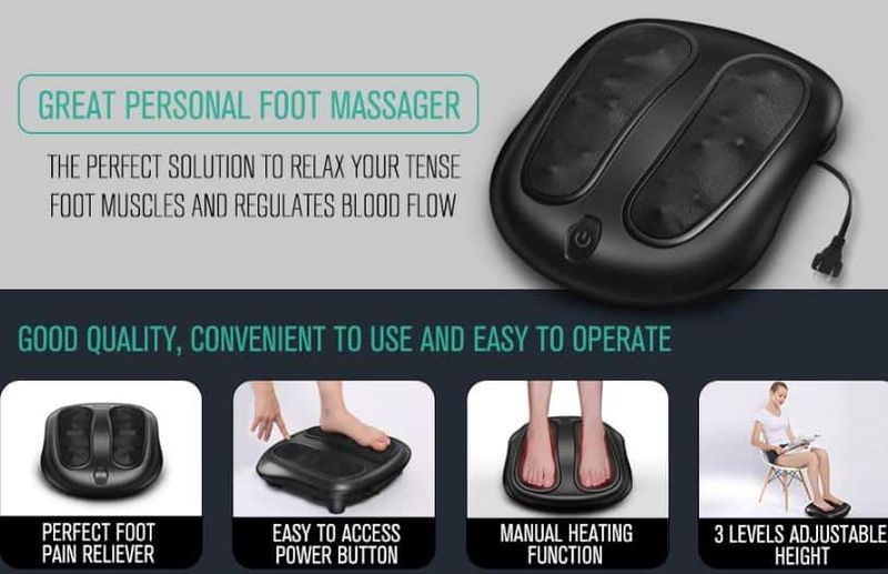 Idei de cadouri pentru părinți: Nekteck Foot Massager