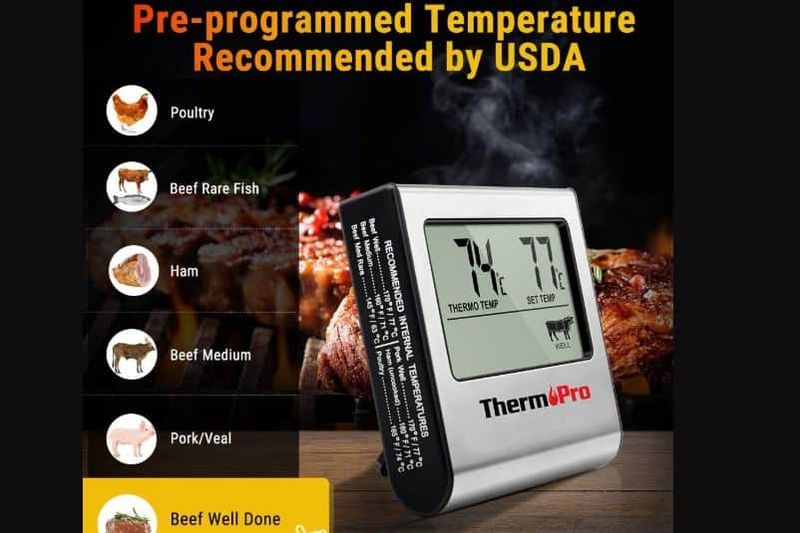 Idei de cadouri pentru părinți: ThermoPro Digital Cooking Food Thermometru pentru carne