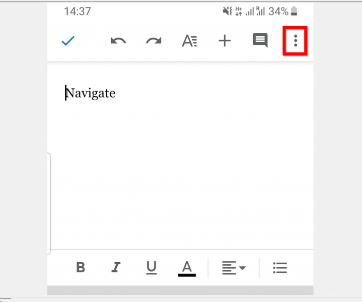 Com ser anònim a Google Docs des de l'aplicació