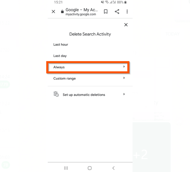 Ako odstrániť históriu vyhľadávania Google z aplikácie iPhone