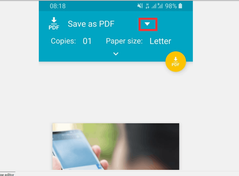 Ako tlačiť z Google Photos Android