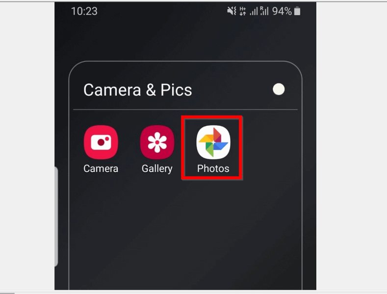 Ako tlačiť z Google Photos Android