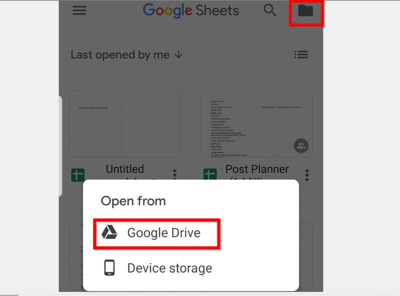 Com combinar cel·les a Google Sheets des de l'aplicació per a Android