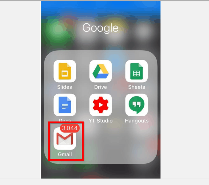 Sådan fjerner du Google-profilbillede på iPhone