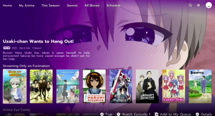 Bloqueja els anuncis a Funimation