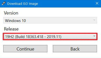 Windows 10 1909 na stiahnutie