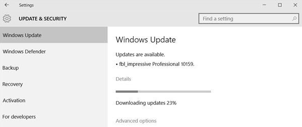 'Windows' atnaujinimas laukia įdiegimo