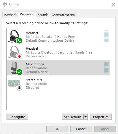 Kako poslušati mikrofon v sistemu Windows 10