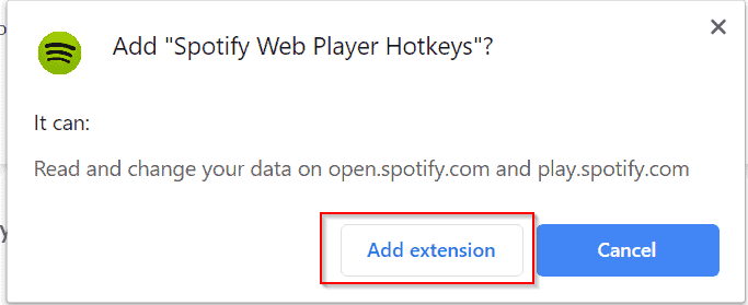 Spotify webbspelare