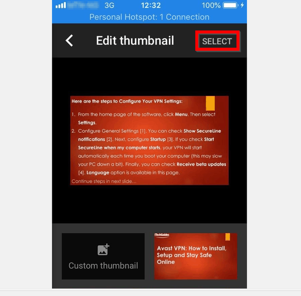 Ako zmeniť miniatúru YouTube z aplikácie Štúdio YouTube pre iPhone