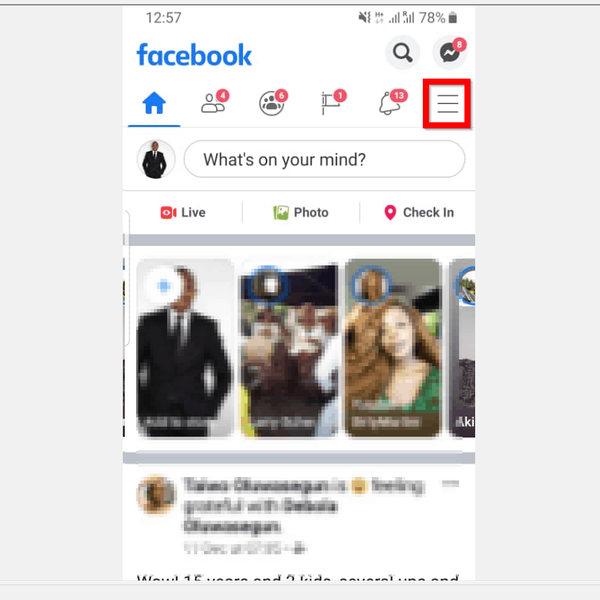 Comment être invisible sur Facebook depuis l'application Android