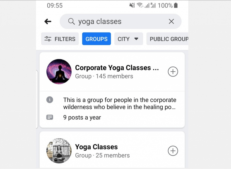 Com cercar publicacions de Facebook des de l'aplicació de Facebook
