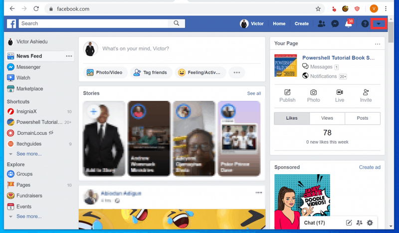 Kuidas blokeerida kedagi arvutist Facebook Messengeris (Facebook.com)