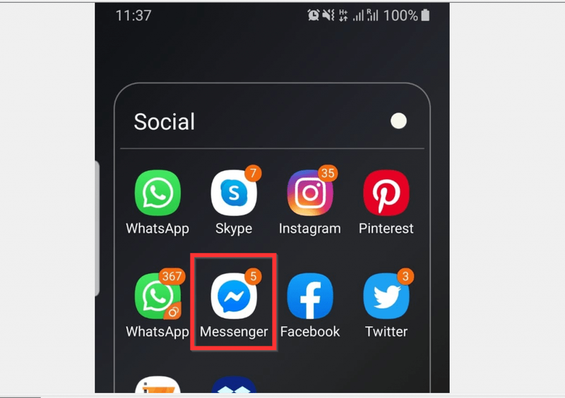 Kuidas blokeerida kedagi Facebook Messengeri rakenduses