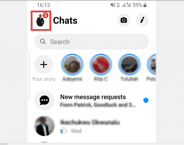 Kuidas blokeerida kedagi Facebook Messengeri rakenduses