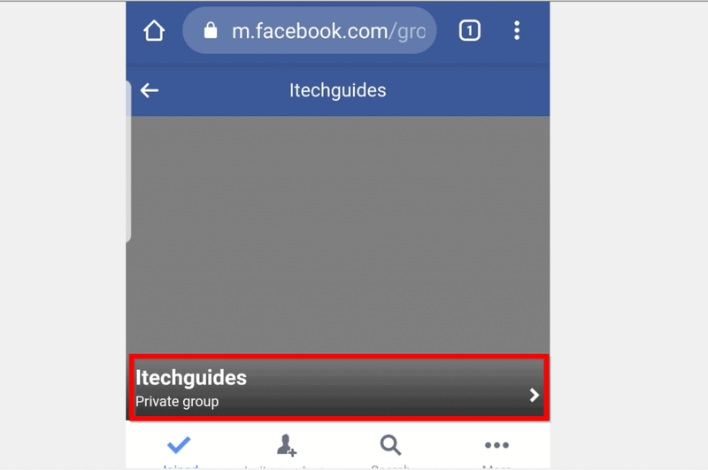 Ako odstrániť skupinu na Facebooku z prehliadača smartfónu