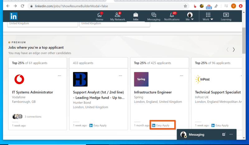 Com afegir currículum a LinkedIn durant una sol·licitud de feina de LinkedIn
