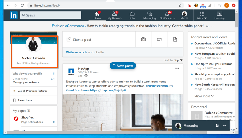 Com eliminar interessos a LinkedIn