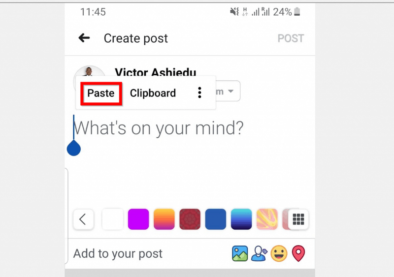 Comment copier et coller sur Facebook (depuis un PC ou un Mac)