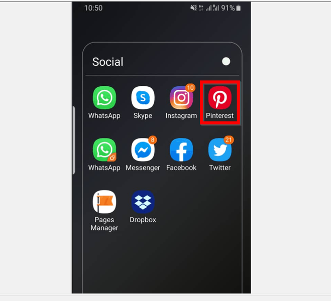 Ako odstrániť účet Pinterest z aplikácie pre Android