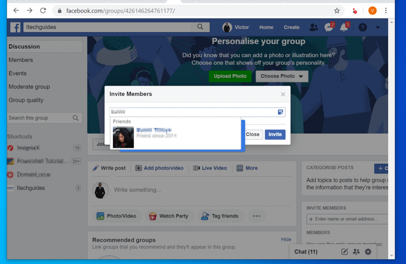 hur man lägger till admin i Facebook-gruppen