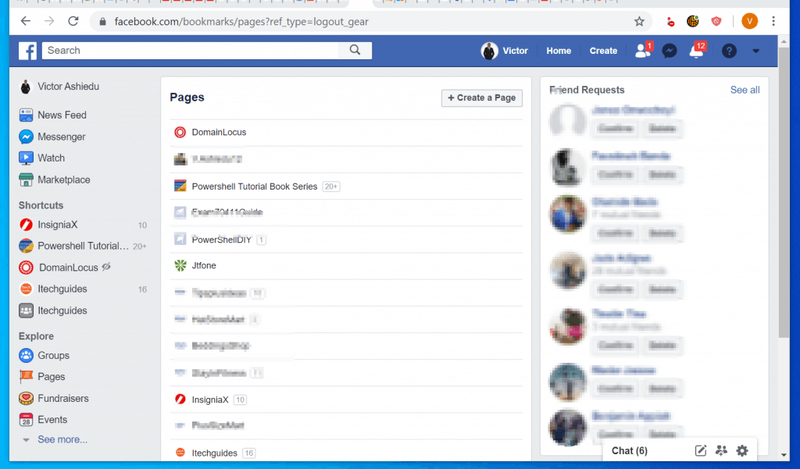 Kaip ištrinti puslapį „Facebook“ iš kompiuterio