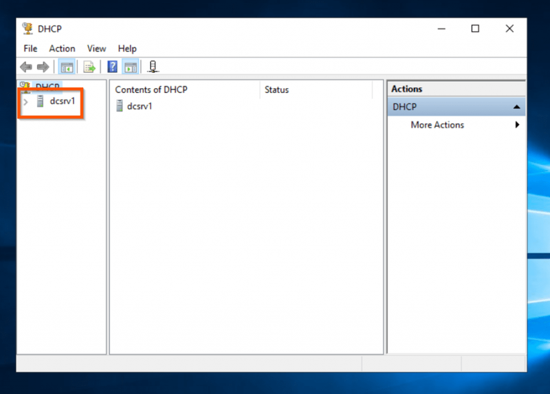 DHCP rendiaja muutmine Windows 10-s