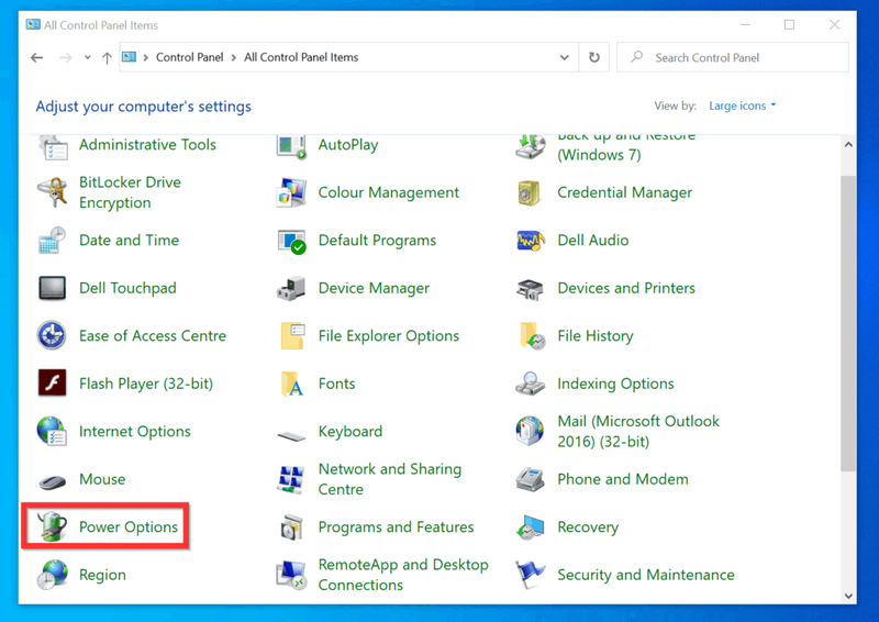 Per optimitzar Windows 10 per a jocs: optimitza el pla d'energia per a jocs