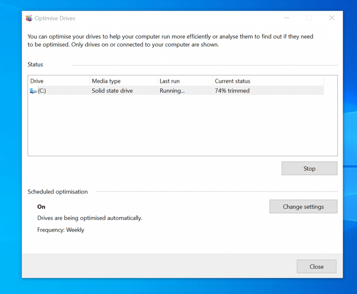 Come deframmentare Windows 10 con lo strumento di deframmentazione