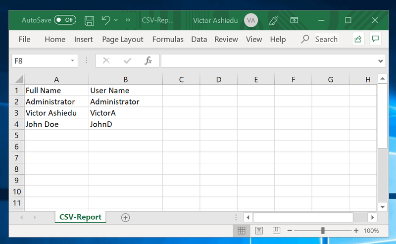 Powershell Hent AD Group Members Script (eksporter resultat til CSV)