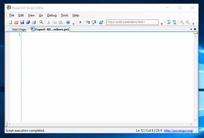 powershell få annoncegruppemedlemmer